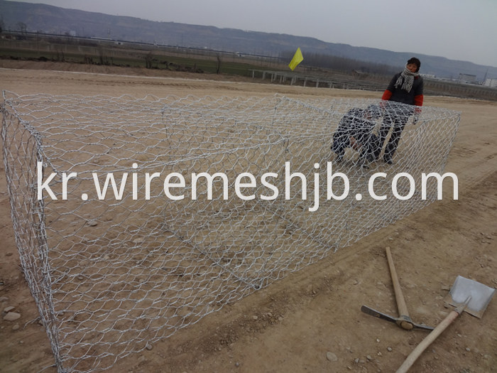 Galvanized Gabion Mesh